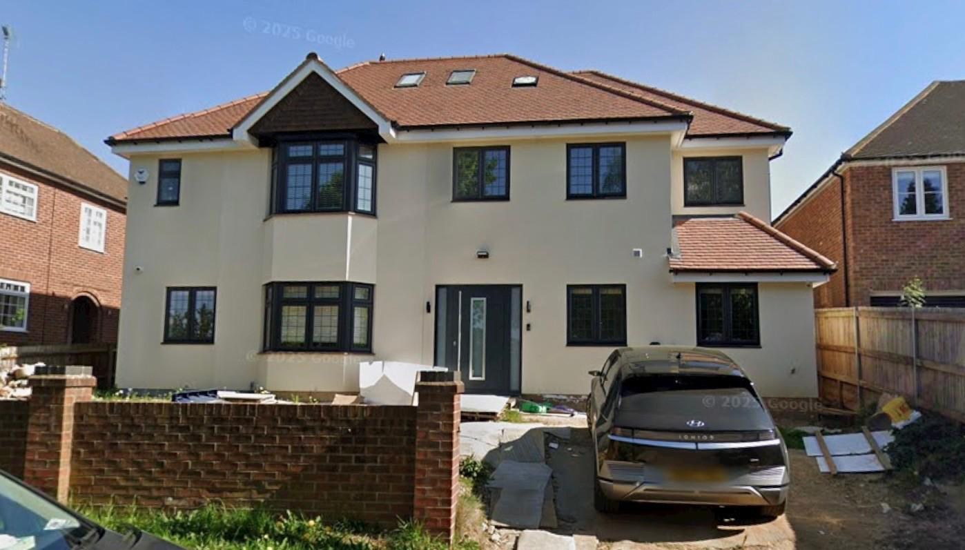 House after extension and additional floor